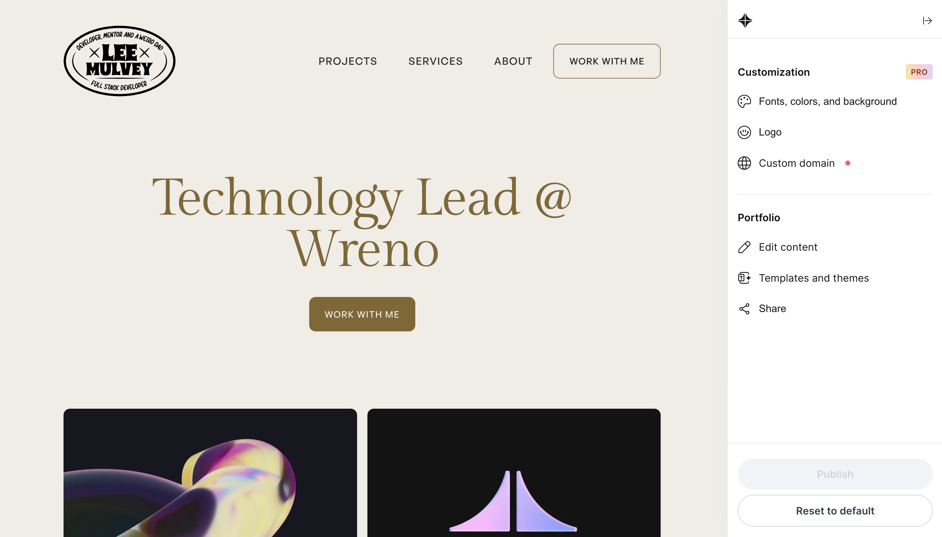 Portfolios by Contra preview